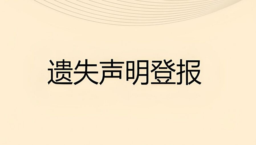 淄博市证件遗失声明登报办理：实时刊登